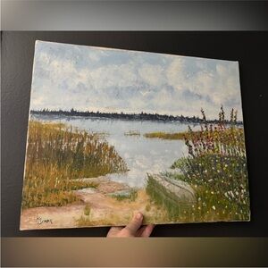 Original oil painting seascape